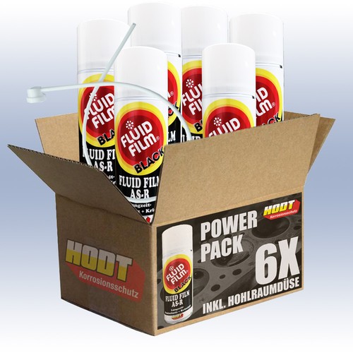 Hodt fluid film black 6x - black,