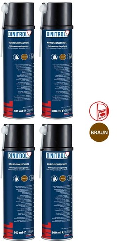500ml spray dinitrol ml - 4x,