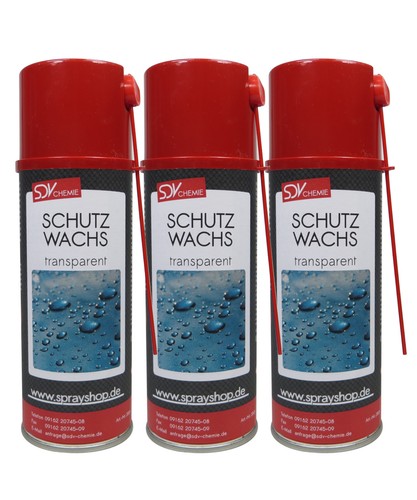 Schutzwachs spray 400ml - 3x,